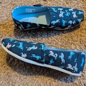 Toms women's size 9 unicorn alpargata shoes